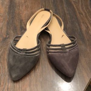 Sage green Suede sandals